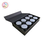 Matte Lamination Clamshell Cosmetic Paper Box For Bottled Face Cream Package