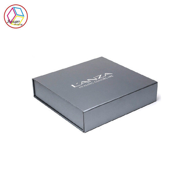 Elegant Cosmetic Makeup Box Textured Surface Technology Raw Material